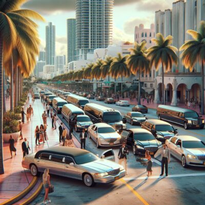 Limo service rentals Miami-Dade County